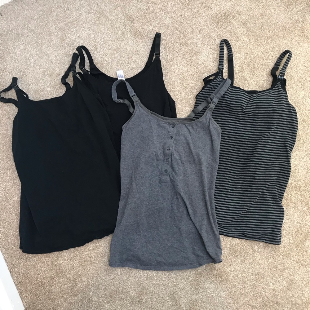 Nursing tank top